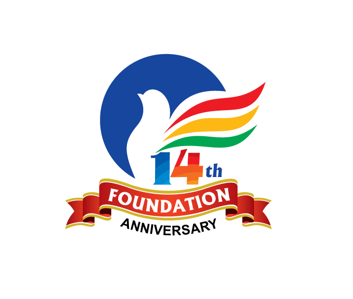 14th Foundation Anniversary Logo